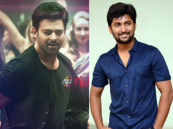 Nani disappointed With Prabhas Nani disappointed With Prabhas