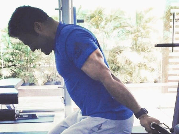 Jr Ntr working out For ‘RRR’ Jr Ntr working out For ‘RRR’