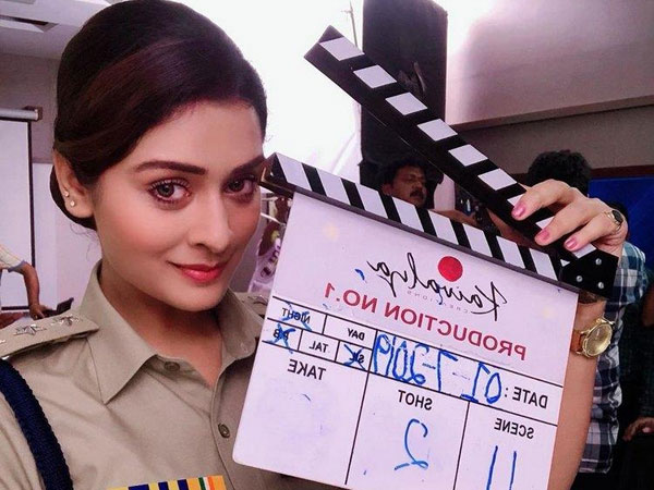 Payal Rajput Playing Police Officer Role in her New Project Payal Rajput Playing Police Officer Role in her New Project