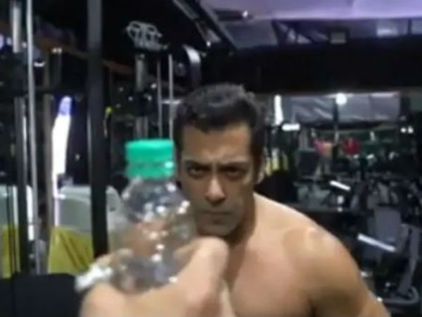 Salman Khans Bottle Cap Challenge video viral On social media Salman Khans Bottle Cap Challenge video viral On social media