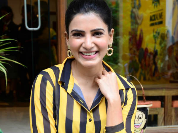 Samantha Akkineni showers on Laxmi Bhopal dialogues Samantha Akkineni showers on Laxmi Bhopal dialogues