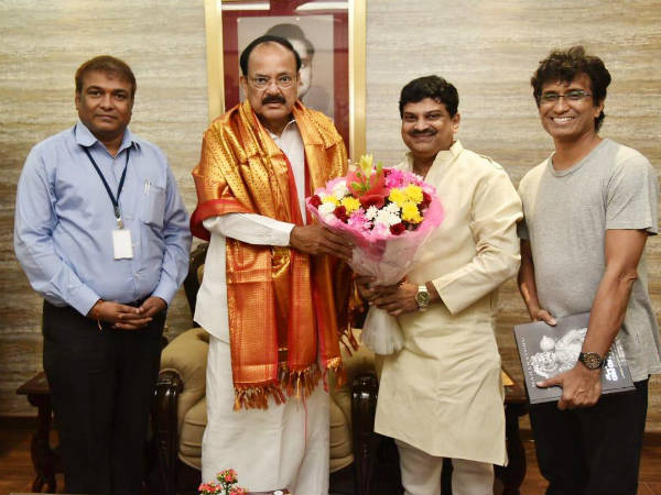 N Venkaiah Naidu appriciates Sanjay Kishore over SV Ranga Rao Photo Biography N Venkaiah Naidu appriciates Sanjay Kishore over SV Ranga Rao Photo Biography
