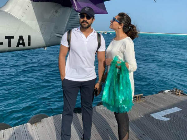 Ram Charan holiday trip to the Maldives Ram Charan holiday trip to the Maldives
