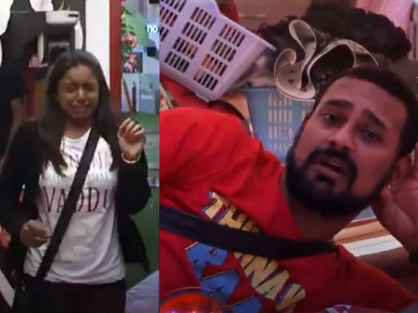 Varun Sandesh is angry on his wife at Bigg Boss House Varun Sandesh is angry on his wife at Bigg Boss House