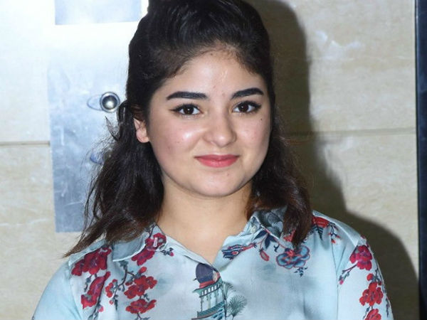 Dangal actor Zaira Wasim Sings For Bigg Boss Dangal actor Zaira Wasim Sings For Bigg Boss