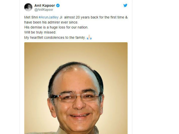 అనిల్ కపూర్ తీవ్ర దిగ్బ్రాంతి