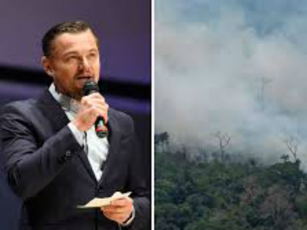 Leonardo DiCaprio donates 36 crores for Amazon rainforest aid Leonardo DiCaprio donates 36 crores for Amazon rainforest aid