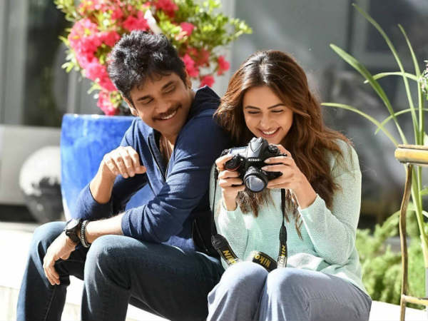 రకుల్తో నాగార్జున రొమాన్స్