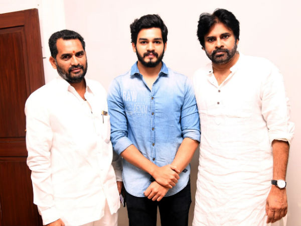 Pawan Kalyan wishes Nee Kosam movie team Pawan Kalyan wishes Nee Kosam movie team