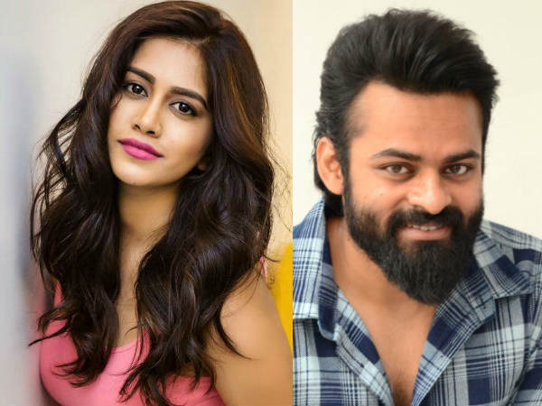 Nabha Natesh Romance with Sai Dharam Tej Nabha Natesh Romance with Sai Dharam Tej