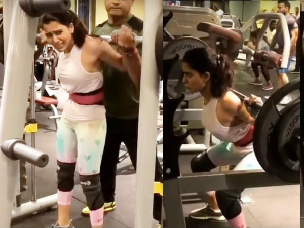 Samantha Akkinenis Wrkouts at Gym Samantha Akkinenis Wrkouts at Gym