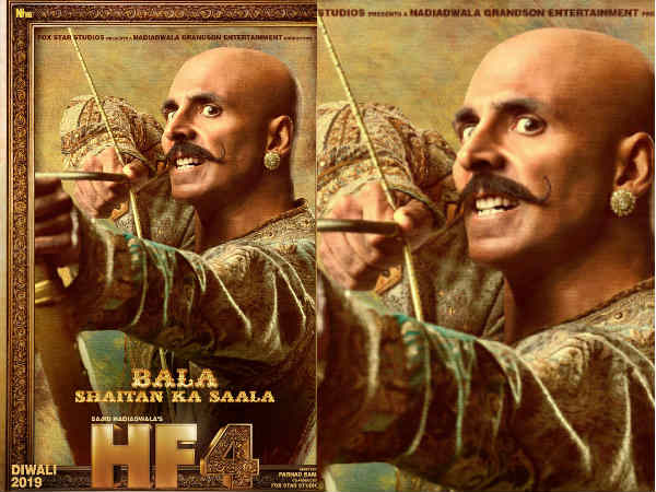 Akshay Kumar tweets Housefull 4 posters for Fans Akshay Kumar tweets Housefull 4 posters for Fans