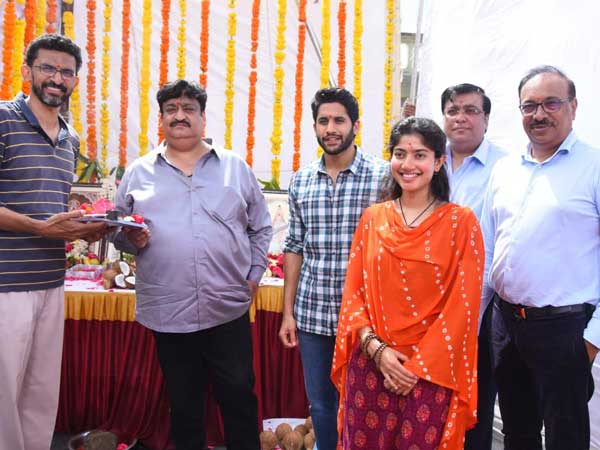Naga Chaitanya, Sai Pallavi New Movie Regular Shoot Begins Naga Chaitanya, Sai Pallavi New Movie Regular Shoot Begins