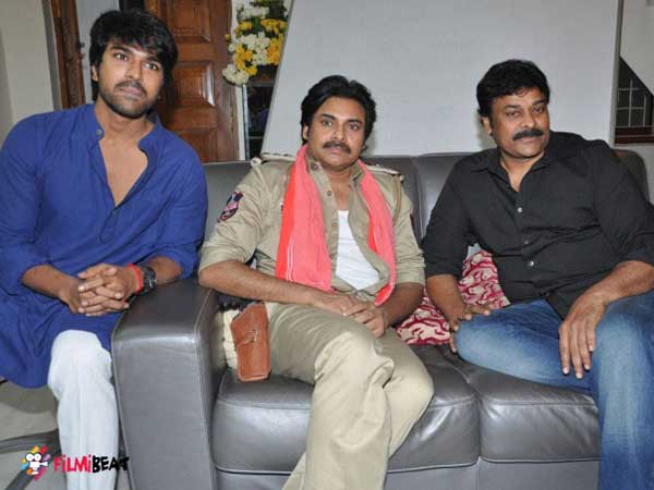 Sye Raa Narasimha Reddy pre release event: Chiranjeevi, Ram Charan, Pavan Kalyan Surprise Sye Raa Narasimha Reddy pre release event: Chiranjeevi, Ram Charan, Pavan Kalyan Surprise