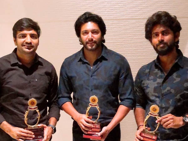 Vishwak Sen about Santosham South Indian Film Awards Vishwak Sen about Santosham South Indian Film Awards