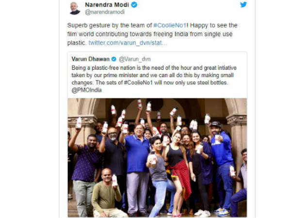 Coolie No 1 on plastic-free spree: PM Narendra Modi praises Coolie No 1 on plastic-free spree: PM Narendra Modi praises