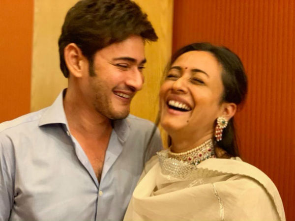 తన భార్య నమ్రత ద్వారా..