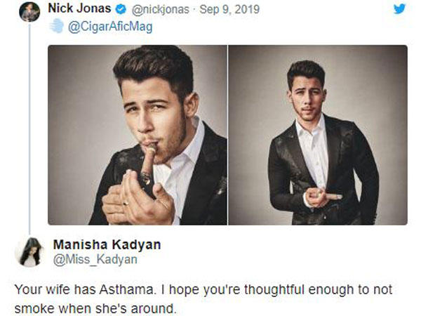 Priyanka Chopra husband Nick Jonas trolled heavily on Cigeratte smoking Priyanka Chopra husband Nick Jonas trolled heavily on Cigeratte smoking