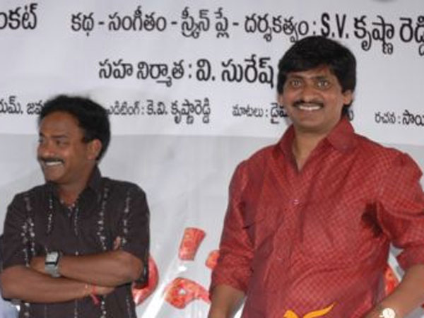 ఎస్వీ కృష్ణారెడ్డి ద్వారానే పరిచయం