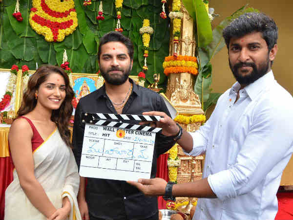 Nanis Hit Movie launch.. Vishwaksen Naidu On The Sets Nanis Hit Movie launch.. Vishwaksen Naidu On The Sets