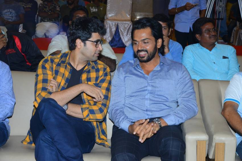 Adavi Sheshu about Hero Karthi at Khaidi pre release event Adavi Sheshu about Hero Karthi at Khaidi pre release event