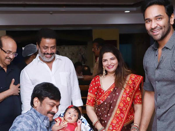 మెగాస్టార్ ఒడిలో మంచు మనవరాలు