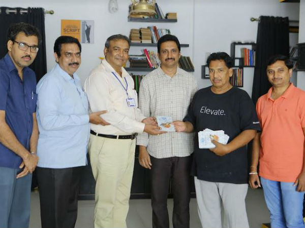 Vendi Chanda Mamalu book released by Director Vamshi Vendi Chanda Mamalu book released by Director Vamshi
