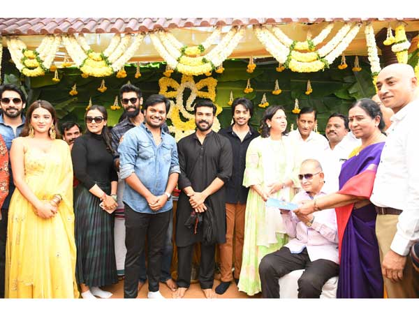 Ashok Gallas New movie Launched By Ram Charan Ashok Gallas New movie Launched By Ram Charan