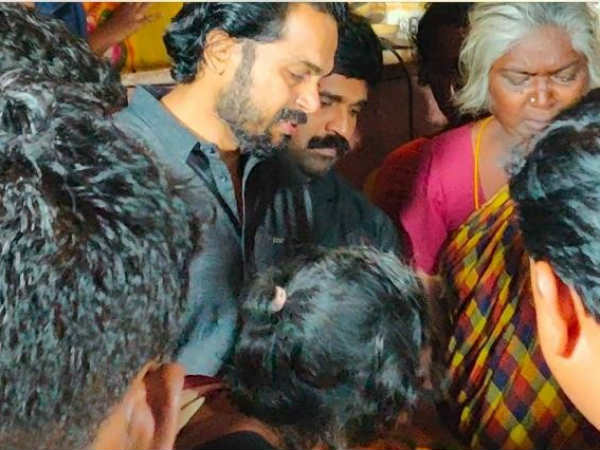 అభిమాని మరణం.. అంతిమ యాత్రలో కన్నీరు పెట్టుకున్న హీరో