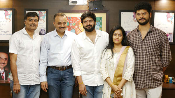 Sree Vishnu, Hasith Goli, People Media Factory and Abhishek Agarwal Art LLP. Film Launched Sree Vishnu, Hasith Goli, People Media Factory and Abhishek Agarwal Art LLP. Film Launched