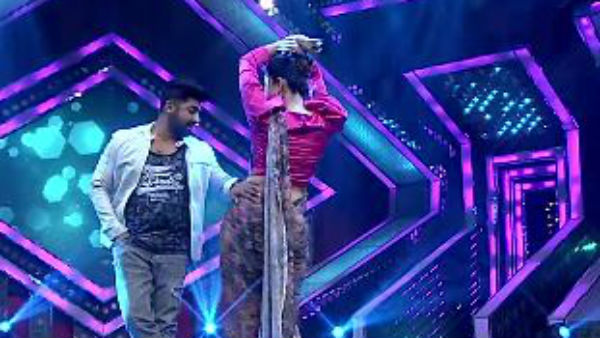 అనసూయ నడుము మీద చేతులేసిన శేఖర్ మాష్టర్.. ఆ సరసానికి ఆడియెన్స్ షాక్