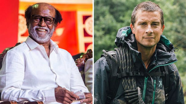 Rajinikanth at Bandipur forest With Bear Grylls Rajinikanth at Bandipur forest With Bear Grylls