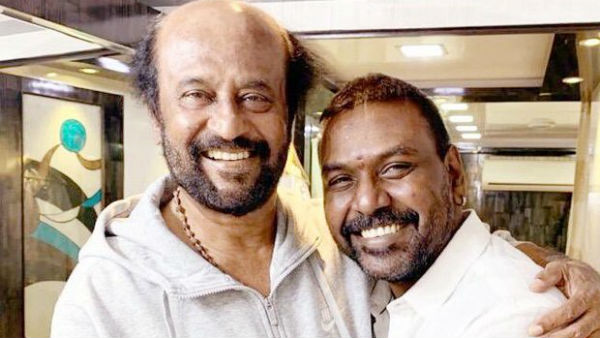 Lawrence Meet Rajinikanth In Hyderabad Lawrence Meet Rajinikanth In Hyderabad