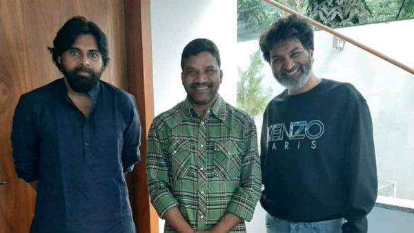 పవన్ కల్యాణ్ను కలిసిన త్రివిక్రమ్