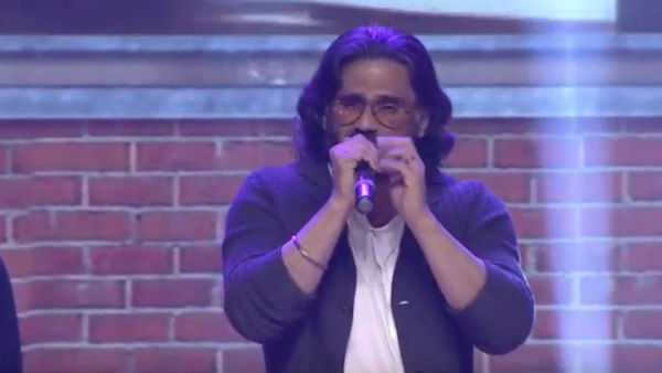 Darbar Pre Release Event live: Sunil Shetty speech Darbar Pre Release Event live: Sunil Shetty speech