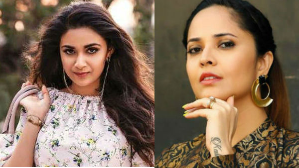 కీర్తి సురేష్, అనసూయ రోల్స్