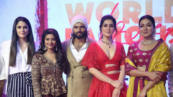 నలుగురు హీరోయిన్లతో విజయ్ రొమాన్స్