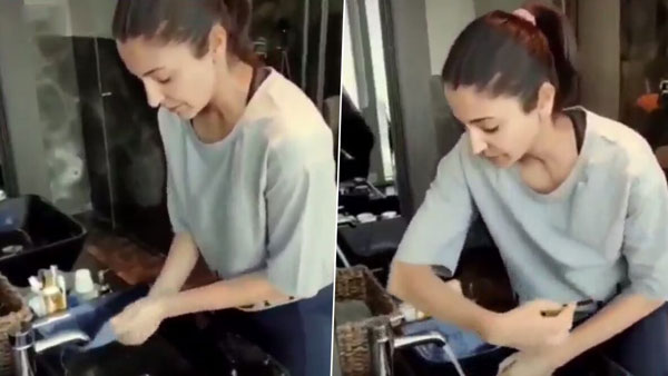 Corona Effect: Safe Hands Challenge by Anushka Sharma Corona Effect: Safe Hands Challenge by Anushka Sharma