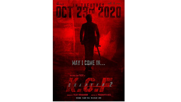 Yashs KGF Chapter 2 release on October 23rd. Yashs KGF Chapter 2 release on October 23rd.