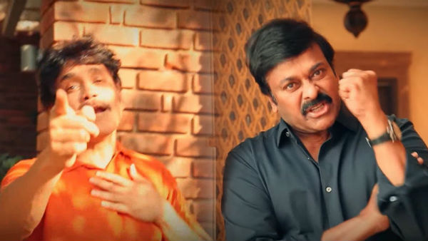 చిరుతో నాగ్.. సోషల్ మీడియాలో వైరల్ వీడియో