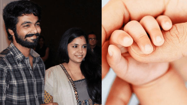Gv Prakash Blessed With Baby Girl Gv Prakash Blessed With Baby Girl