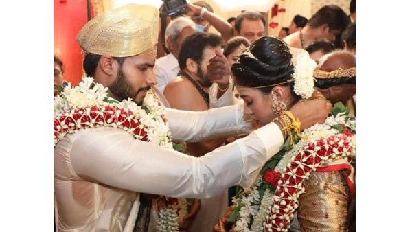 వివాదాల మధ్య నిఖిల్ వివాహం