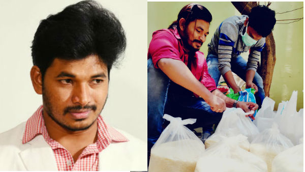 Actor Raj Bala help for 30 families amid corona crisis Actor Raj Bala help for 30 families amid corona crisis