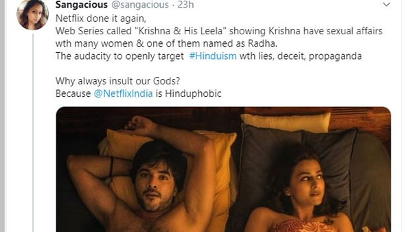 నెట్ఫ్లిక్స్ వెబ్ సిరీస్లో హిందూ వ్యతిరేక ప్రచారం