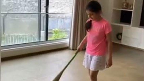 Sitara Cleaning House Video Goes Viral Sitara Cleaning House Video Goes Viral
