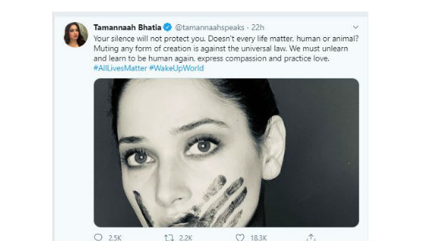 తమన్నా సెన్సేషనల్ ట్వీట్