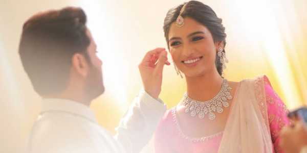 మెహందీ ఫంక్షన్లో నితిన్, షాలిని