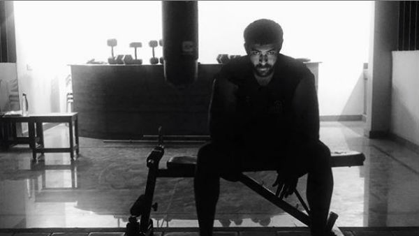 Varun Tej Workout in lockdown Varun Tej Workout in lockdown