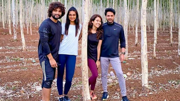 Allu Arjun latest Pics With Sneha Reddy Goes Viral Allu Arjun latest Pics With Sneha Reddy Goes Viral