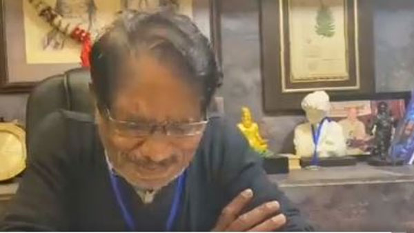 Bharathiraja breaks down in tears on SP Balasubrahmanyam health Bharathiraja breaks down in tears on SP Balasubrahmanyam health